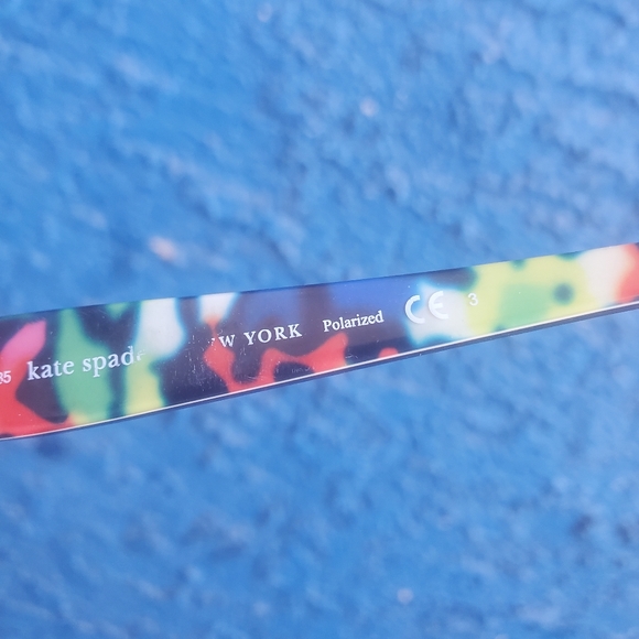 Kate Spade New York Polarized Sunglasses DARYA/PIS TORTOISE FLORAL. - Picture 12 of 16